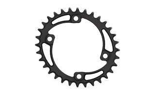 Pilo Narrow Wide Oval Krankdrev 32T Sort, 96 BCD, Shimano, 10/11/12 Speed
