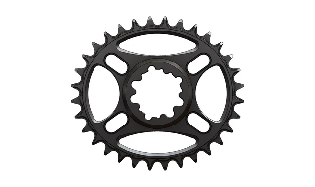 Pilo Narrow Wide SRAM Oval Drev 32T Svart, 32T, Direct Mount, 3mm Offsett 