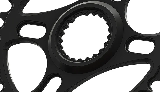 Pilo Narrow Wide Shimano Krankdrev 34T Sort, 34T, Direct Mount Cinch 