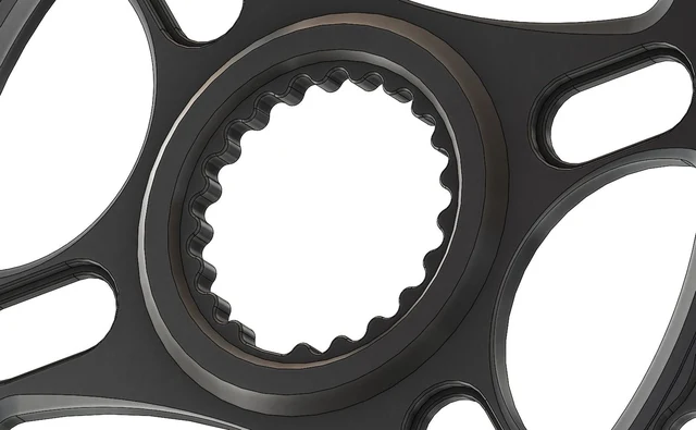 Pilo Narrow Wide Shimano Krankdrev 32T Sort, 32T, Direct Mount Cinch 