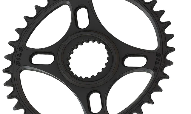 Pilo Narrow Wide Shimano Krankdrev 36T Sort, 36T, Direct Mount Cinch 