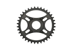 Pilo Narrow Wide Shimano Krankdrev 36T Sort, 36T, Direct Mount Cinch