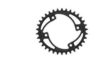 Pilo Narrow Wide Oval Drev 34T Svart, 96 BCD, Shimano, 10/11/12 Speed