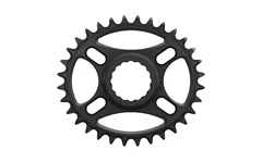 Pilo Narrow Wide Race Face Oval Drev Svart, 32T, Direct Mount Cinch