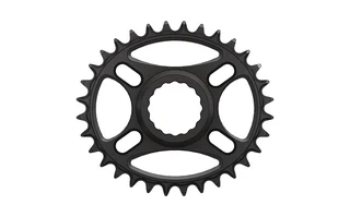 Pilo NarrowWide Race Face Oval Krankdrev Sort, 32T, Direct Mount Cinch