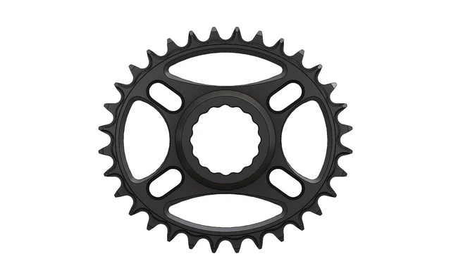 Pilo Narrow Wide Race Face Oval Drev Svart, 32T, Direct Mount Cinch 