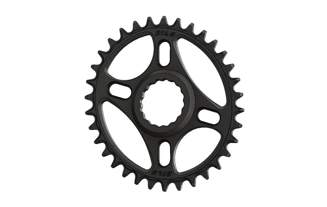 Pilo Narrow Wide Race Face Oval Drev Svart, 34T, Direct Mount Cinch 