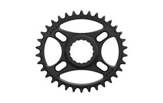 Pilo Narrow Wide Race Face Oval Drev Svart, 34T, Direct Mount Cinch