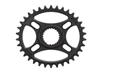Pilo Narrow Wide Shimano Oval Krankdrev Sort, 34T, Direct Mount Cinch