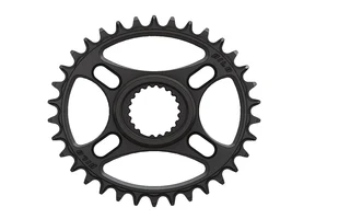 Pilo Narrow Wide Shimano Oval Drev Svart, 34T, Direct Mount Cinch