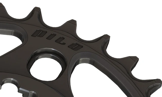 Pilo Narrow Wide SRAM Krankdrev Sort, 30T, Direct Mount Cinch, boost 