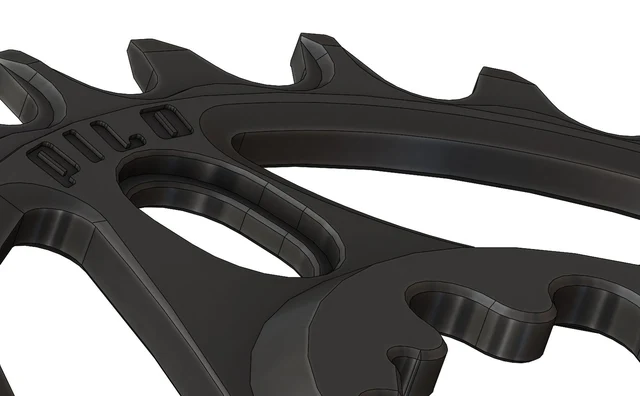 Pilo Narrow Wide SRAM Krankdrev 28T Sort, 28T, Direct Mount, 3mm Offsett 