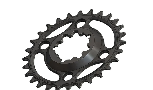 Pilo Narrow Wide SRAM Krankdrev 28T Sort, 28T, Direct Mount, 6mm Offsett 