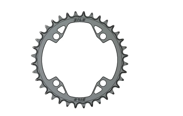 Pilo Narrow Wide Krankdrev Sort, 36T, 104 BCD 