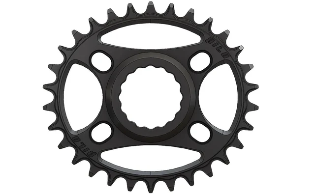 Pilo Narrow Wide Race Face HG+ Krankdrev Sort, Oval, 30T, Direct Mount 
