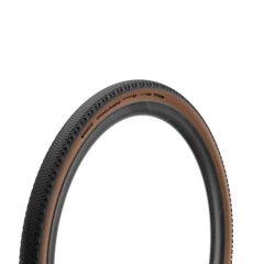 Pirelli Cinturato Gravel H HP Dekk 45 mm, 570 g, 120 TPI, Brun