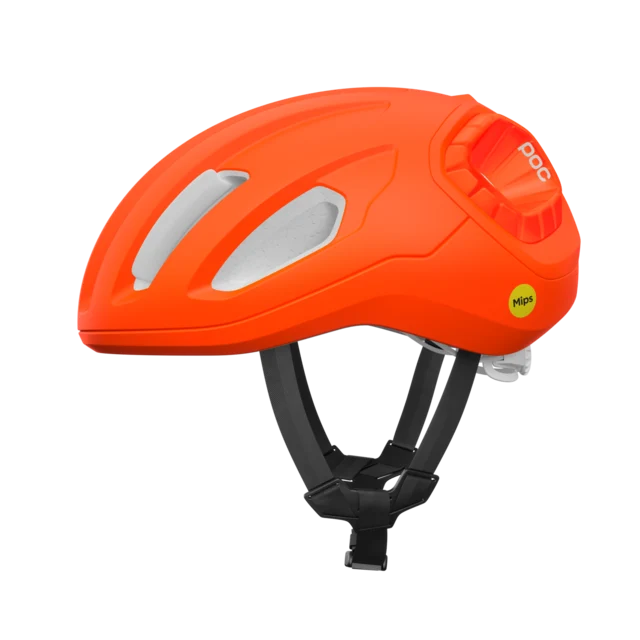 POC Amidal Sykkelhjelm Fluorescent Orange Matt, Str. L 