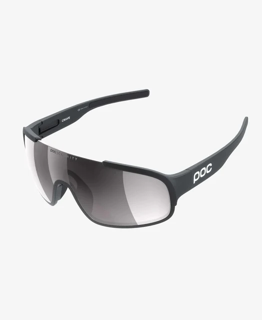POC Crave Clarity Briller Uranium Black, Road Silver Mirror 