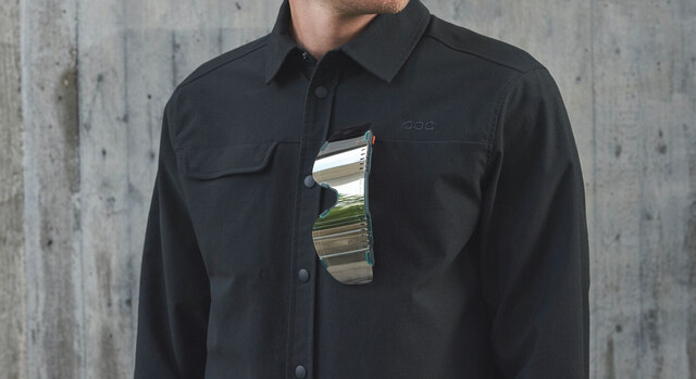 POC Rouse Shirt Skjorte Uranium Black, Str. XXL 