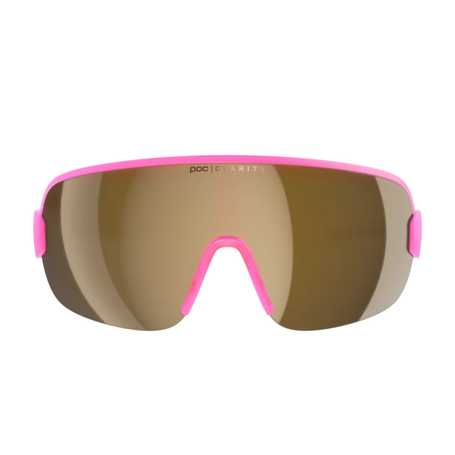 POC Aim Briller Pink Black, Clarity Road Gold linse 