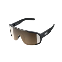 POC Aspire Mid Briller Uranium Black, Trail/Silver linse