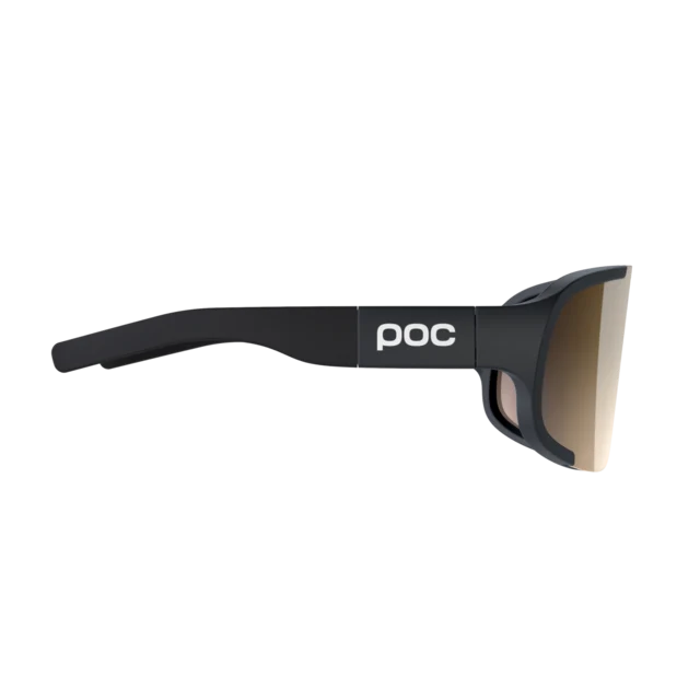 POC Aspire Mid Briller Uranium Black, Trail/Silver linse 