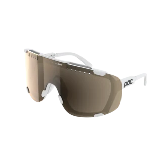 POC Devour + Briller Hydrogen White/Clarity Trail /Partly Sun