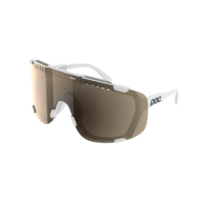 POC Devour + Briller Hydrogen White/Clarity Trail /Partly Sun 