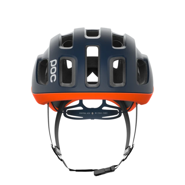 POC Ventral Air Mips Hjelm Apatittblå/fl.oransje/hvit, L/56-61cm 