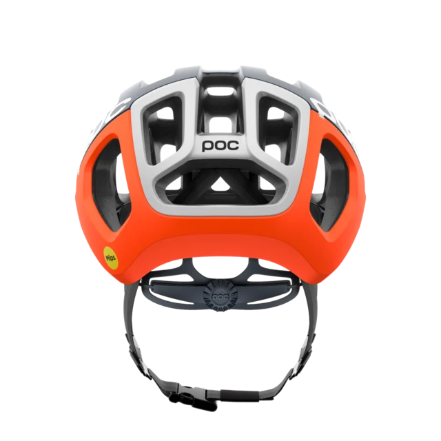 POC Ventral Air Mips Hjelm Apatittblå/fl.oransje/hvit, L/56-61cm 
