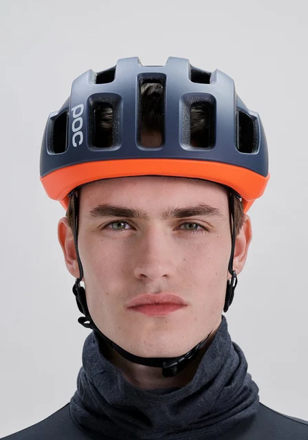POC Ventral Air Mips Hjelm Apatittblå/fl.oransje/hvit, L/56-61cm 