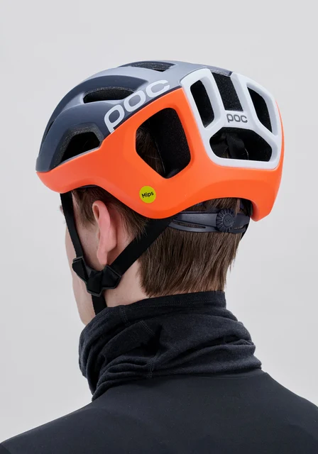POC Ventral Air Mips Hjelm Apatittblå/fl.oransje/hvit, L/56-61cm 