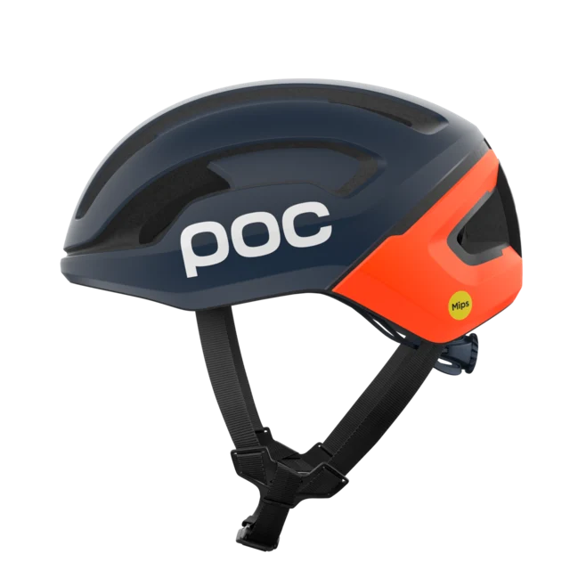 POC Omne Air Mips Hjelm Apatittblå/fl.oransje, S/50-56cm 