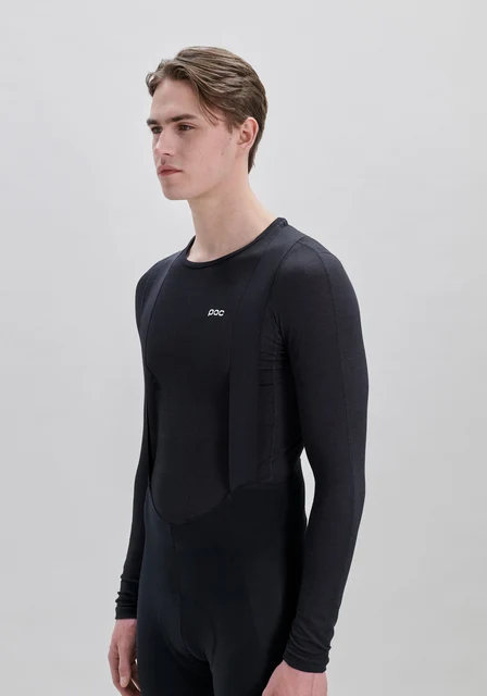 POC Layer Mid LS Herre Undertrøye Uransvart, S 