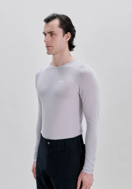 POC Layer Mid LS Herre Undertrøye Granittgrå, XL 