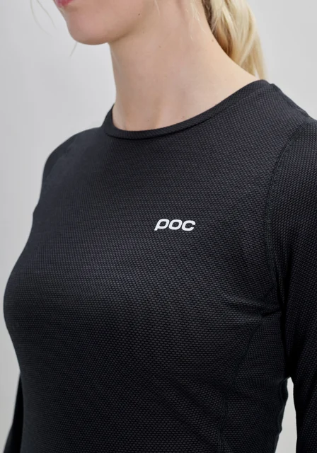 POC Layer Mid LS Dame Undertrøye Uransvart, XS 