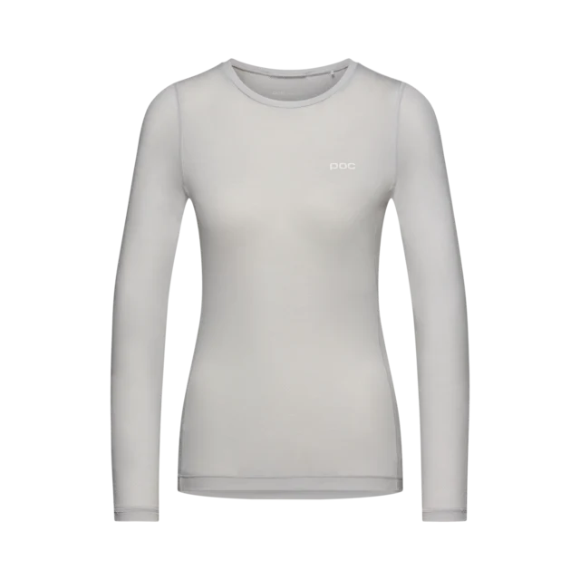 POC Layer Mid LS Dame Undertrøye Granittgrå, M 