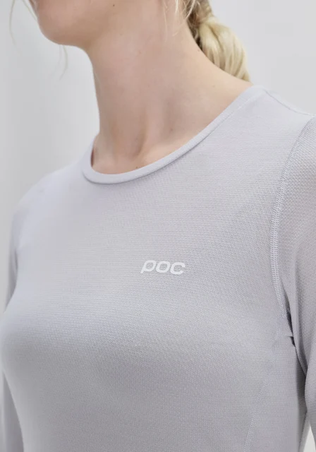 POC Layer Mid LS Dame Undertrøye Granittgrå, M 