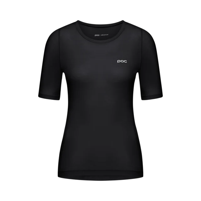 POC Layer Mid SS Dame Undertrøye Uransvart, XS 