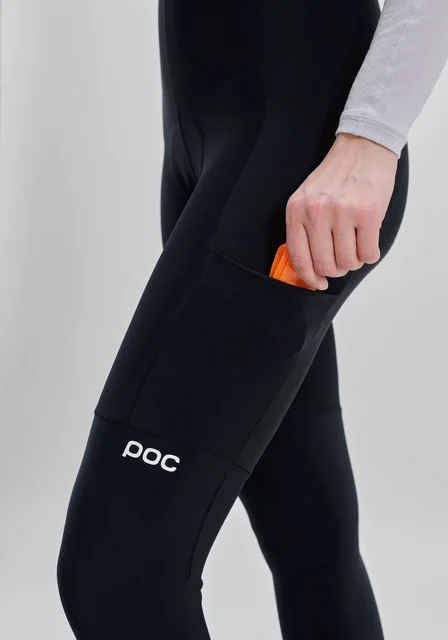 POC Cadence Dame Thermal Sykkelbukse Uransvart, XS 