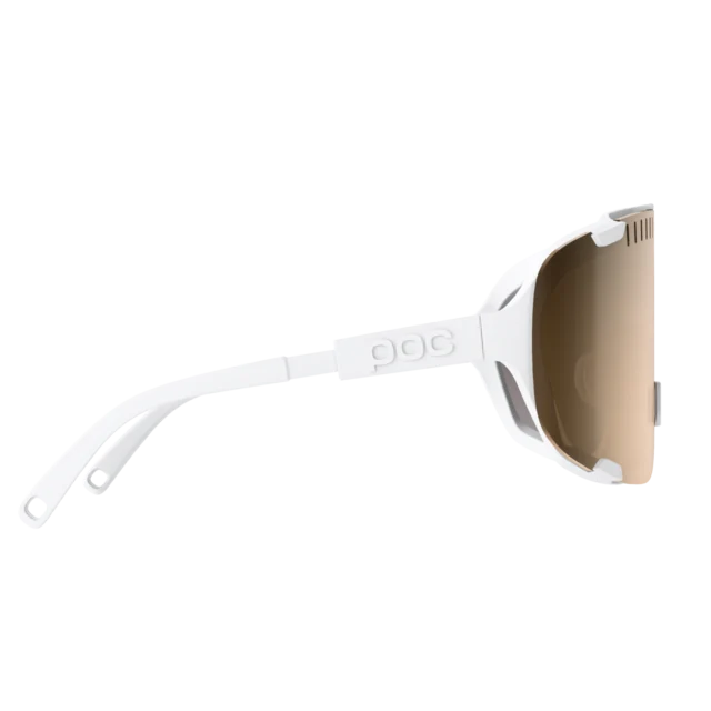 POC Devour Glasögon Vit, clarity MTB lins 