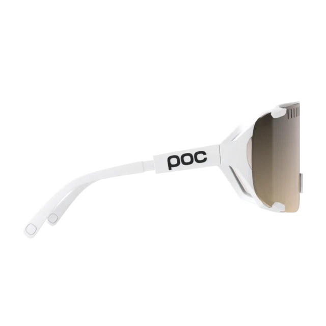 POC Devour MID Briller Hydrogen White/Clarity Trail /Partly Sun 