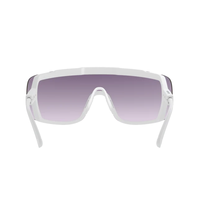 POC Devour MID Briller Hydrogen White/Clarity Road/Sunny Silver 