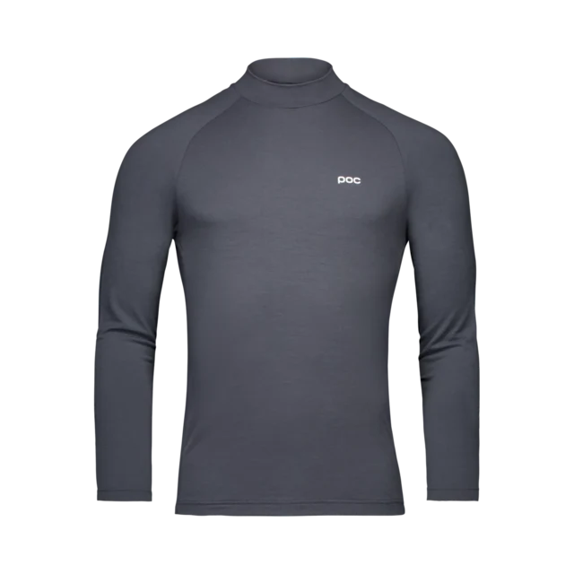 POC M's Merino Mock Neck Undertrøye Sylvanite Grey, Str. XL 