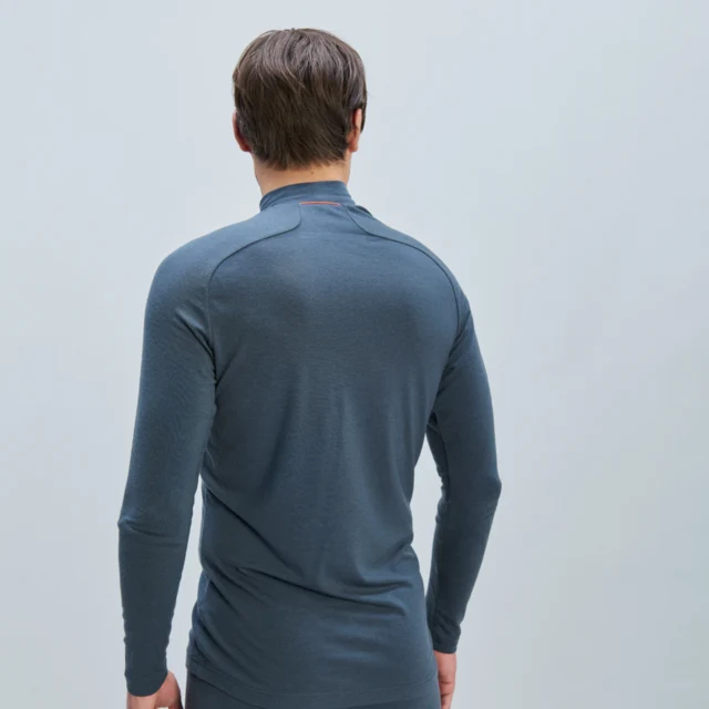 POC M's Merino Mock Neck Undertrøye Sylvanite Grey, Str. XL 