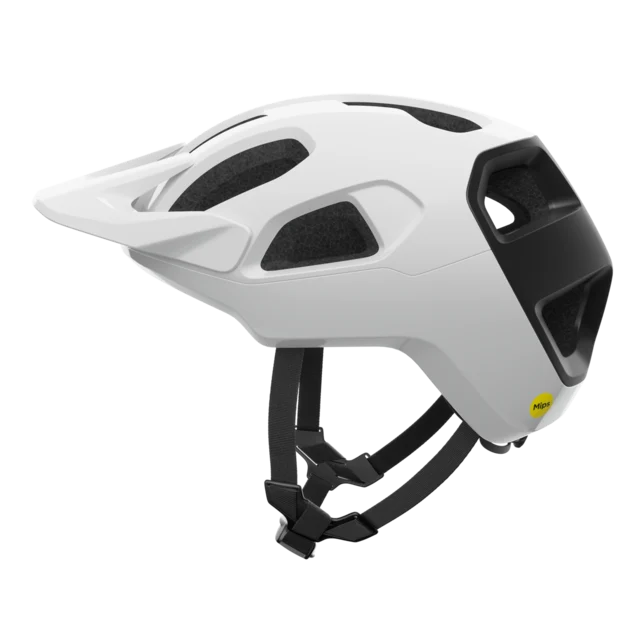 POC Cularis Pure Sykkelhjelm Hydrogen White/Uranium Black M., Str. L 