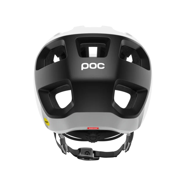 POC Cularis Pure Sykkelhjelm Hydrogen White/Uranium Black M., Str. L 