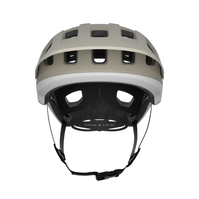 POC Cularis Pure Sykkelhjelm Mineral Grey/Hydrogen White Matt, Str. L 