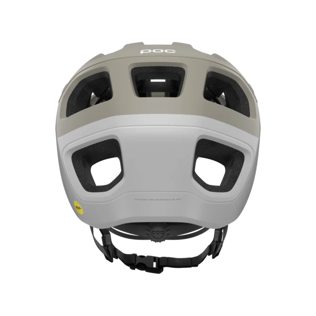 POC Cularis Pure Sykkelhjelm Mineral Grey/Hydrogen White Matt, Str. L 