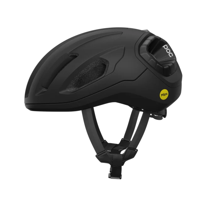 POC Amidal Sykkelhjelm Uranium Black Matt, Str. M 